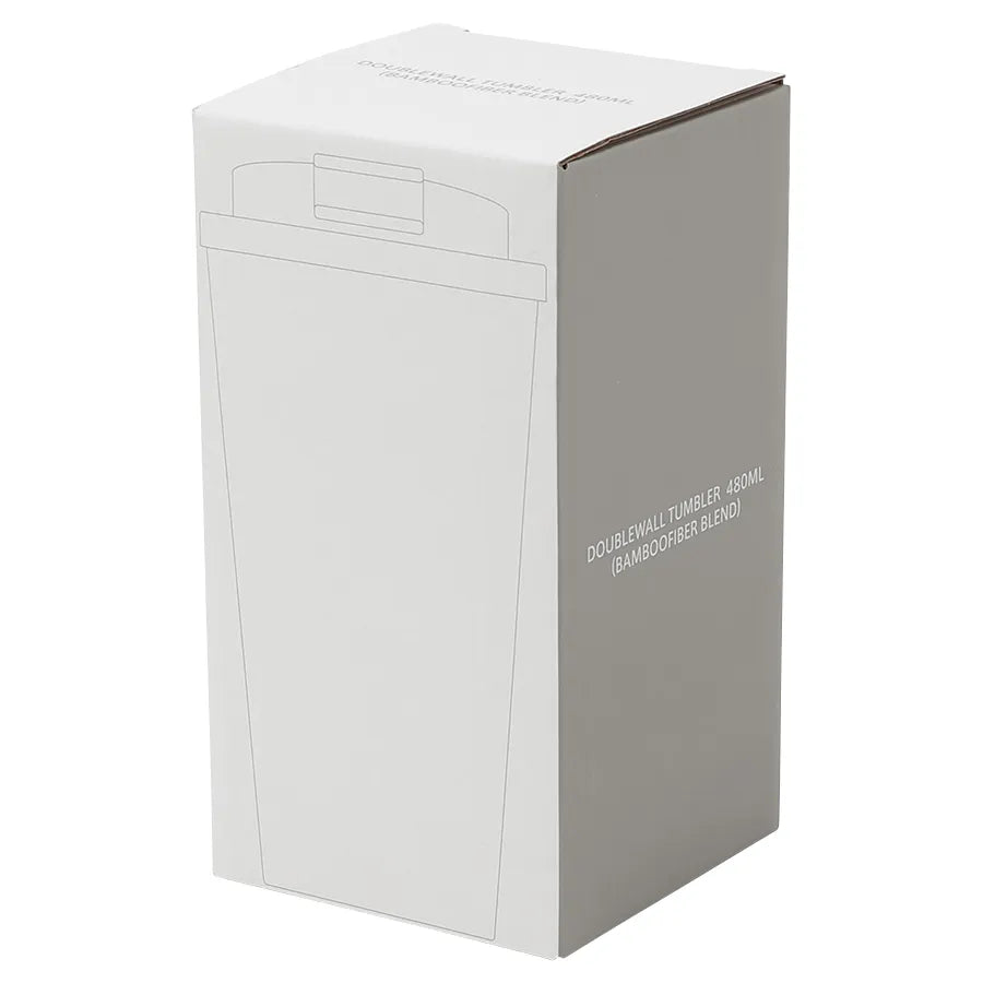 ダブルウォールタンブラー480ml (バンブーファイバー配合)
