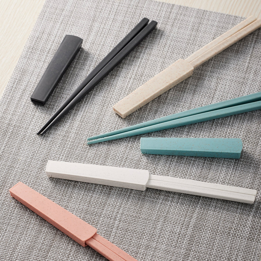 箸キャップ付き箸(バンブーファイバー入タイプ)