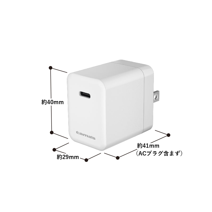 PD45Wコンセントチャージャー ホワイト