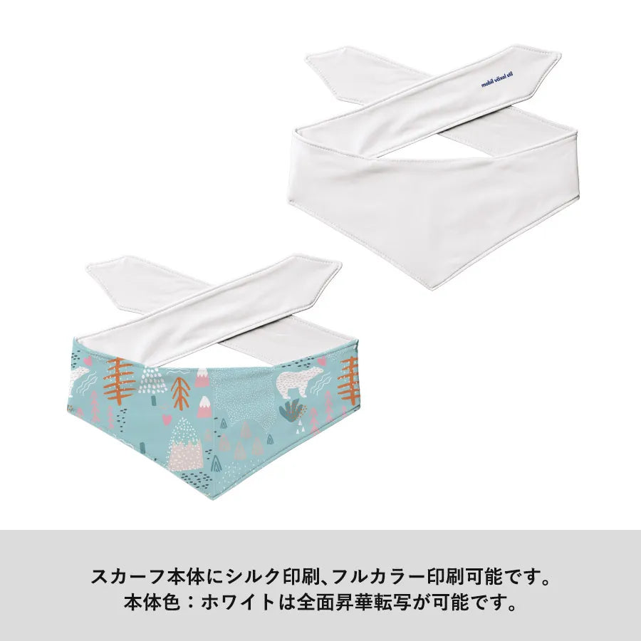 接触冷感スカーフ(保冷剤付)