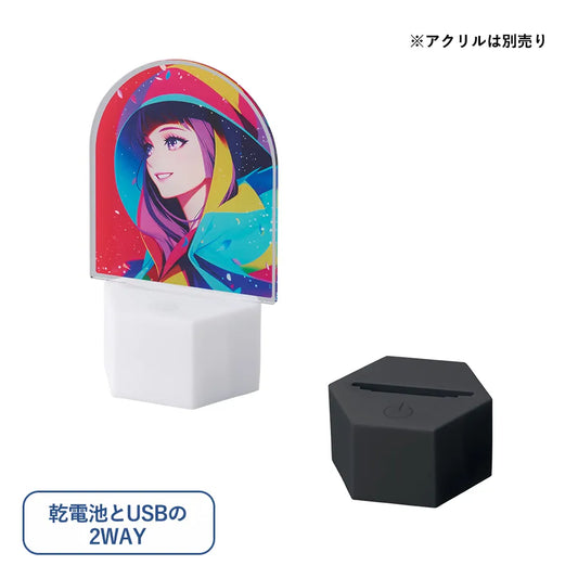 ライティングスタンドミニ 六角(アクリル板対応)