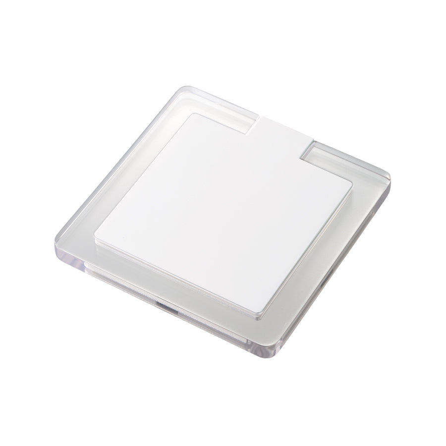 クリアワイヤレス充電器 スクエア 5W
