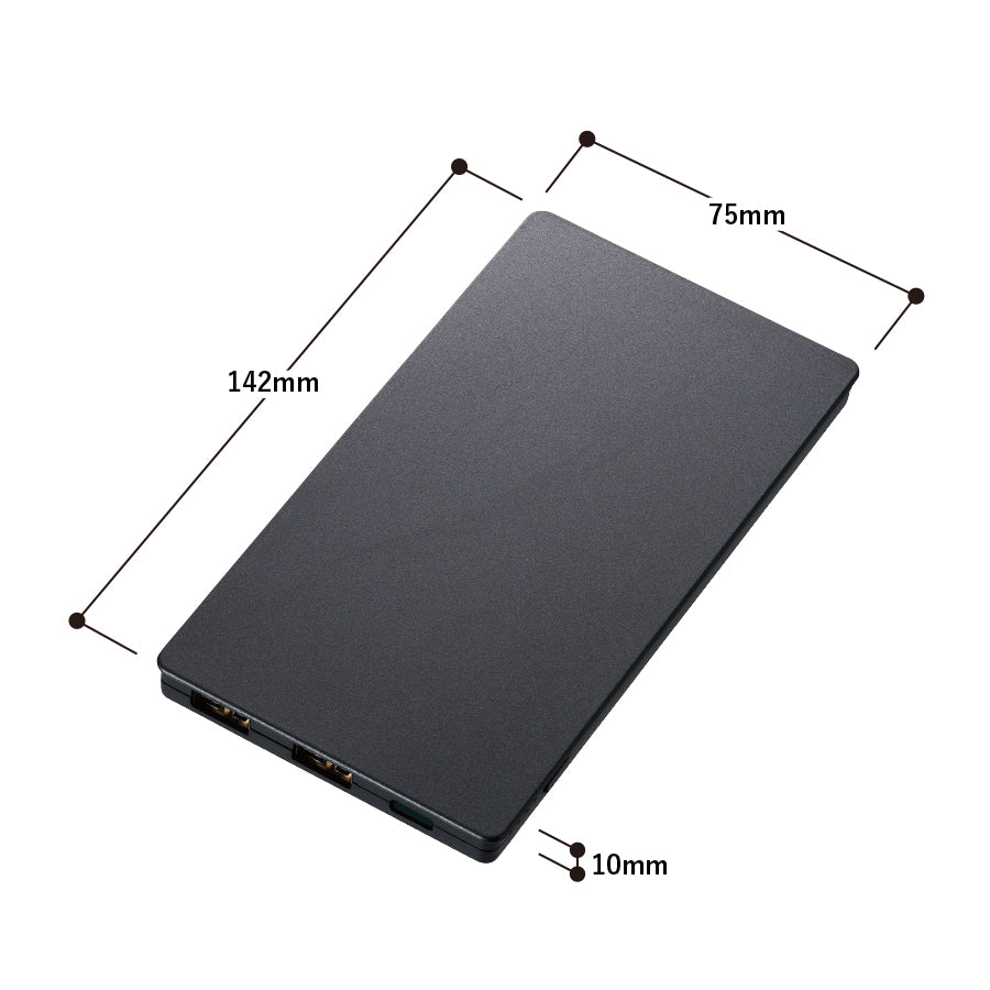 全面印刷できるモバイルチャージャー6000フラット