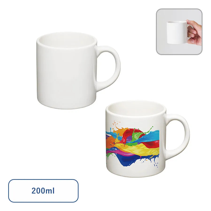 陶器マグストレート(S) ホワイト