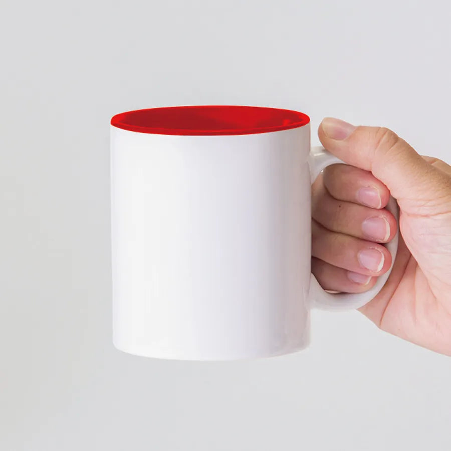 陶器マグストレート バイカラー