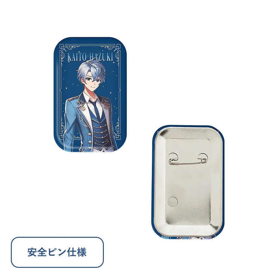 缶バッジ 縦長方形