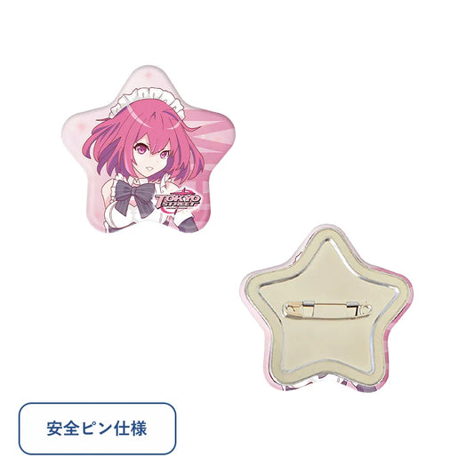 缶バッジ 星型