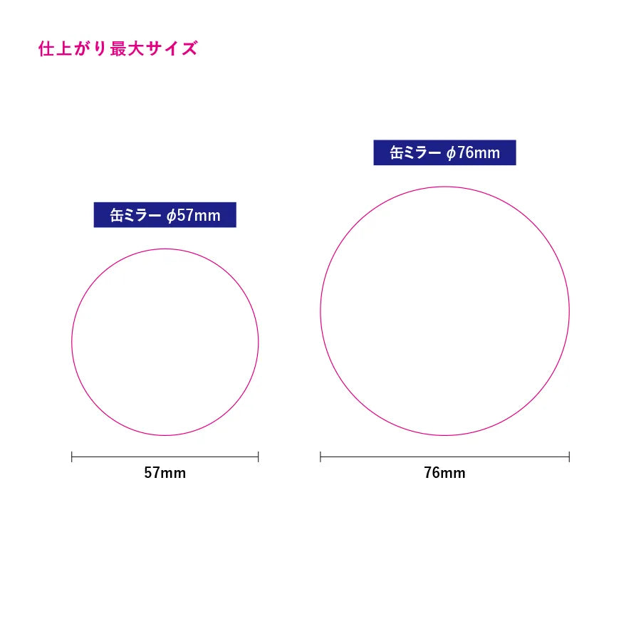 缶ミラー φ57mm