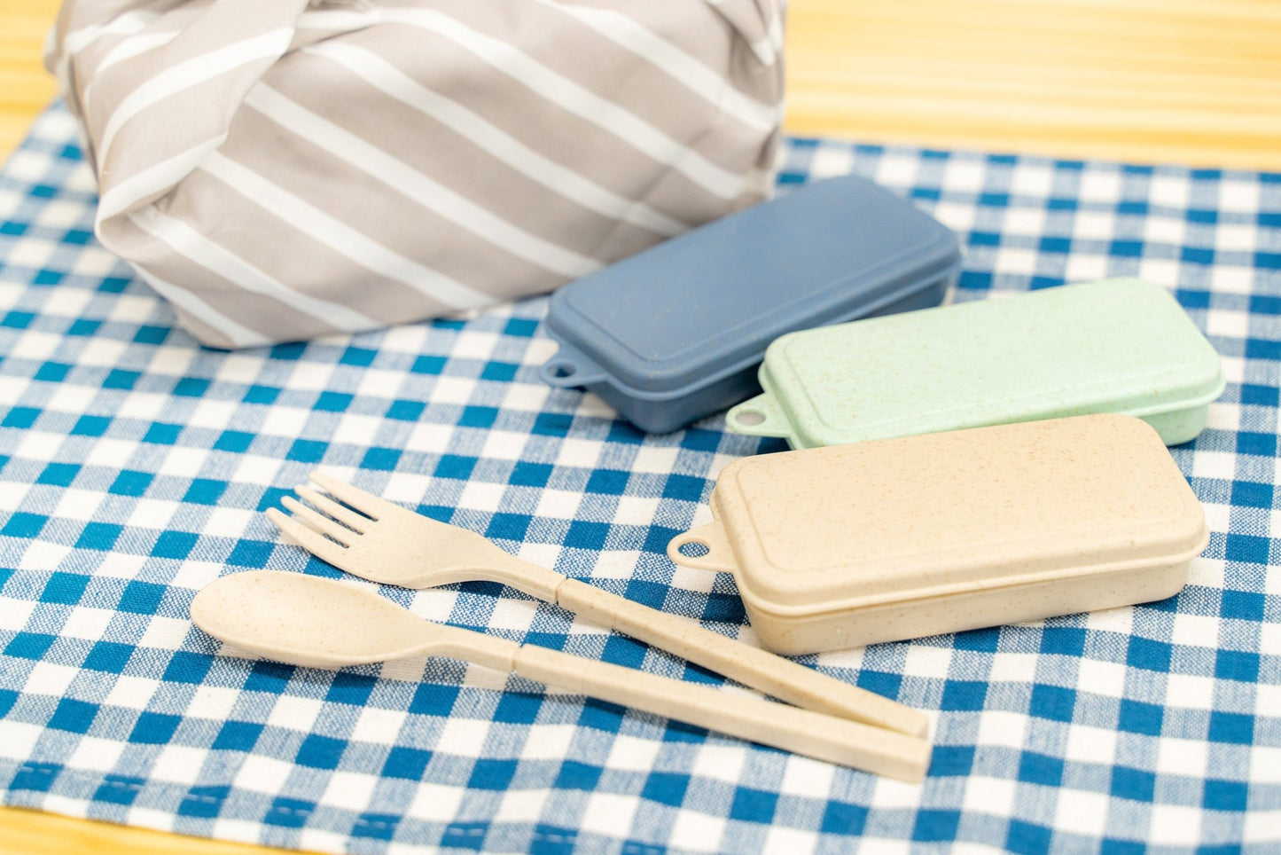 バンブーコンパクトカトラリー - 販促日本一