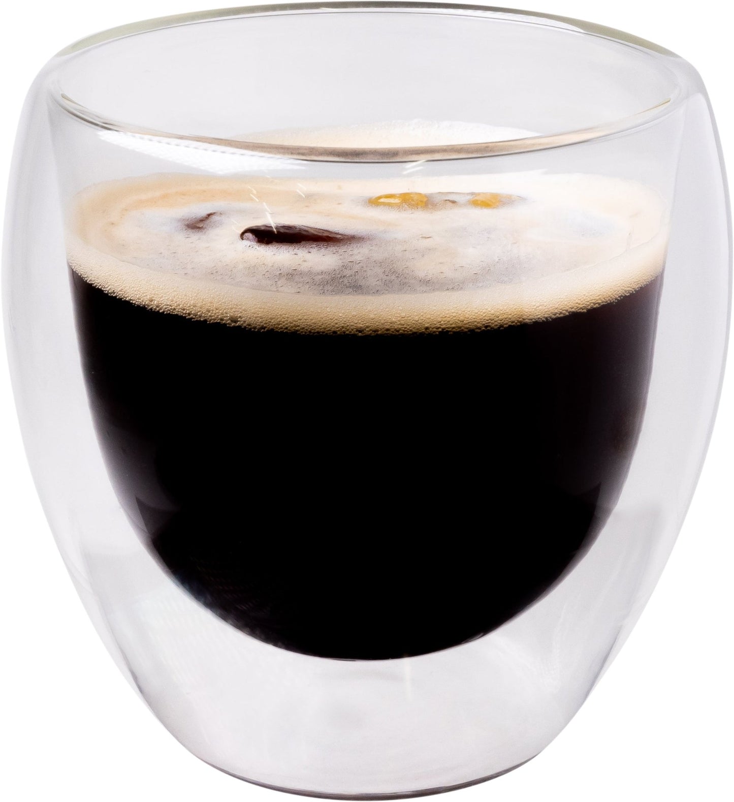 蓋付ダブルウォール耐熱グラス250ml - 販促日本一
