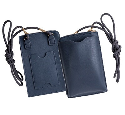 PREMO リサイクルレザー スマホショルダーポーチ