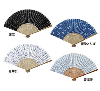 すす竹和扇子