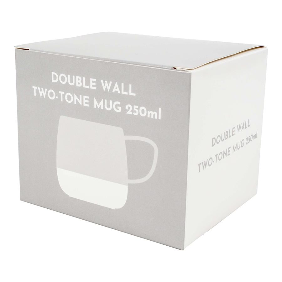 ダブルウォールツートンマグカップ250ml パッケージ
