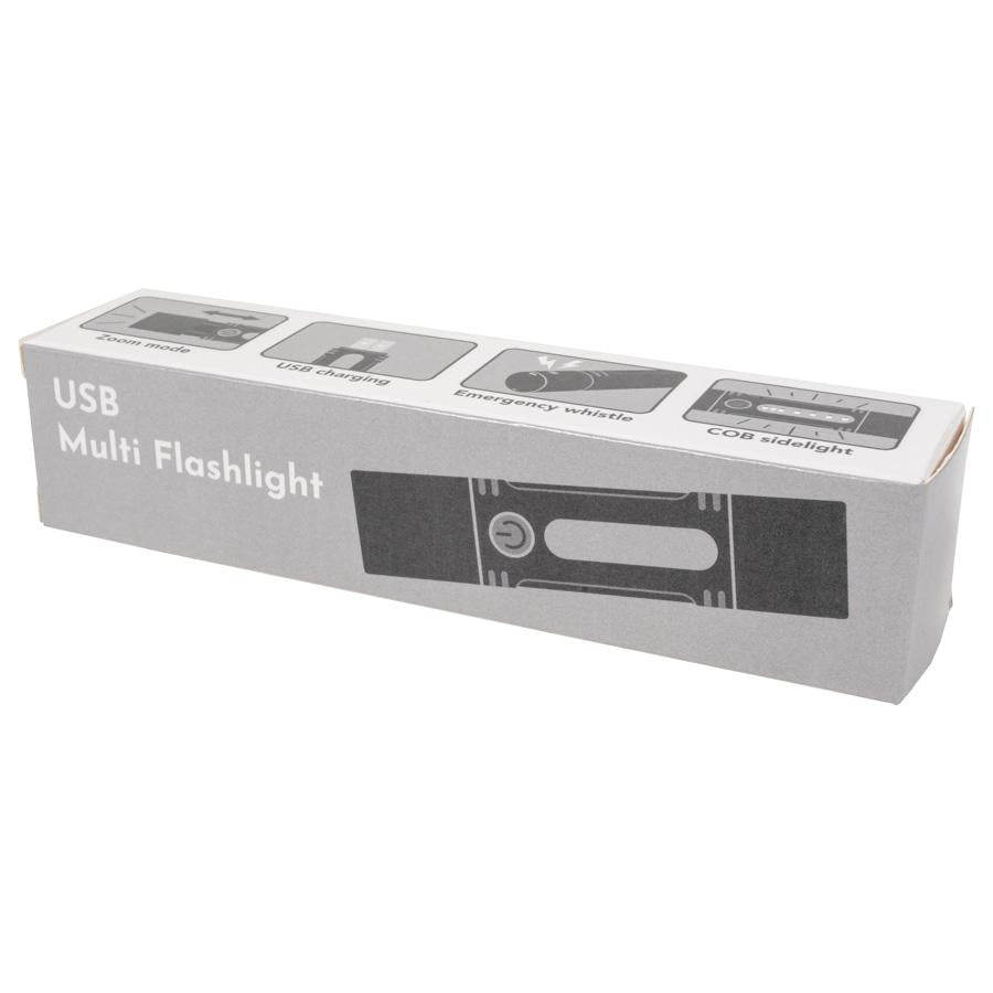 USB充電式マルチフラッシュライト パッケージ