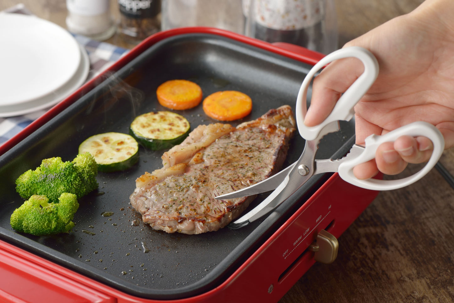 MOTTE ホットプレート用焼肉ばさみ
