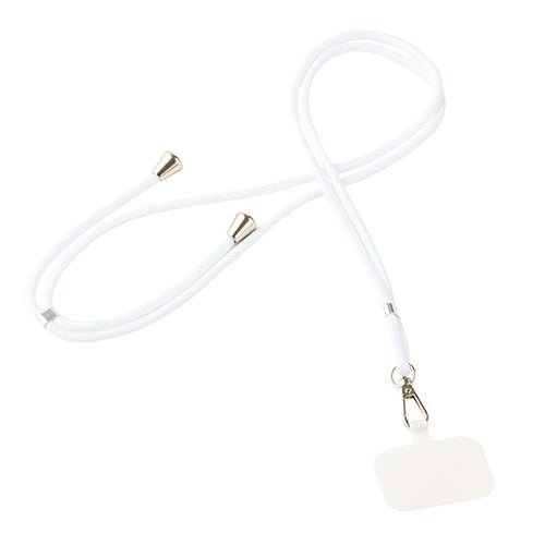 スマホケース用ストラップホルダー(白) - 販促日本一