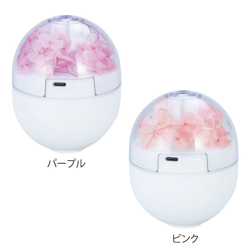 イルミネーションフラワー加湿器