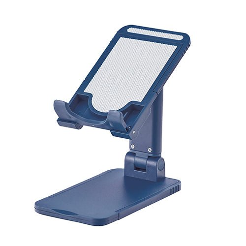 スマホ&タブレットスタンド(ネイビー) - 販促日本一