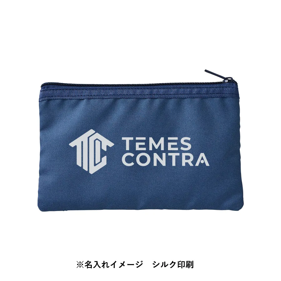 防災緊急7点セット メッシュポーチタイプ ネイビー