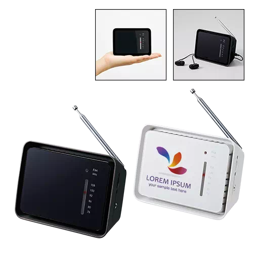 フロントパネルコンパクトラジオ