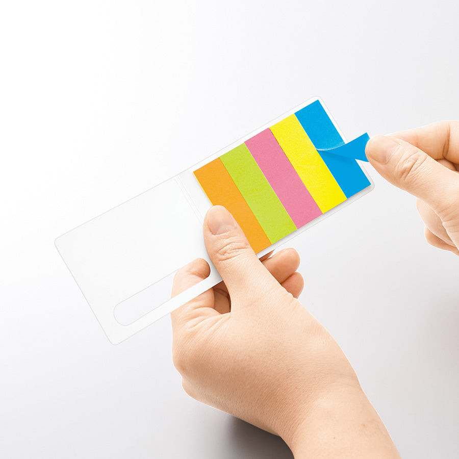 ポケット付箋セット(S)の使用時のイメージ画像