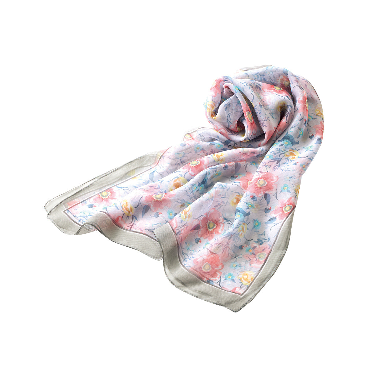 プランタン/シフォンストール ライトグレー