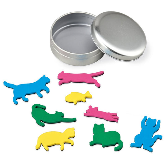 缶入り猫型マグネット - 販促日本一