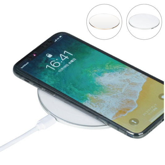 Qi(チー)対応サークルワイヤレス充電器