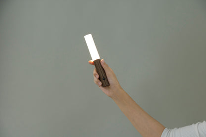 USB充電式 木目調スティックライト