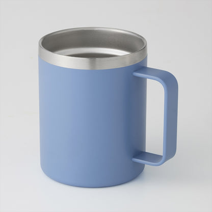 ランジュ真空ステンレスマグカップ450ml　ブルー
