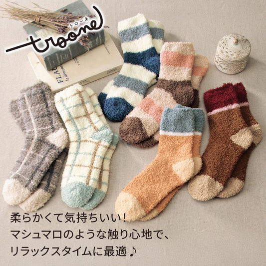 【トローネ】ふわもこソックス