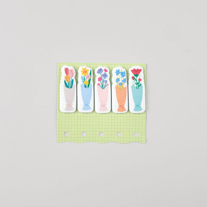 フラワーブーケふせん