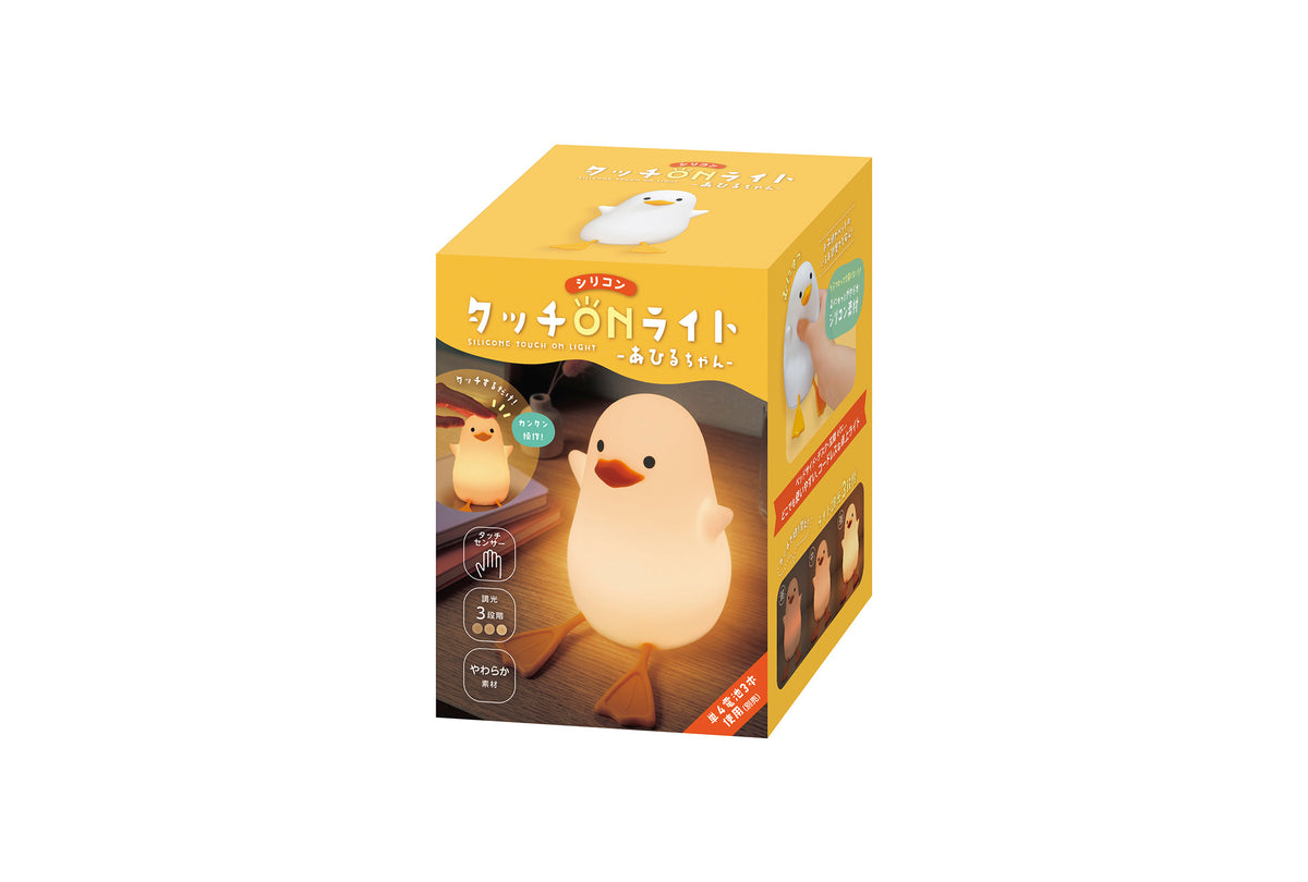 シリコンタッチオンライト あひるちゃん　パッケージ