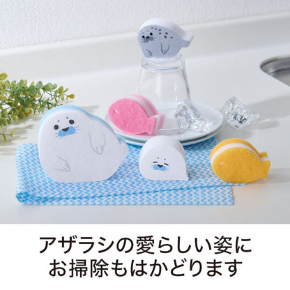 ほのぼのアザラシ キッチンお掃除セット