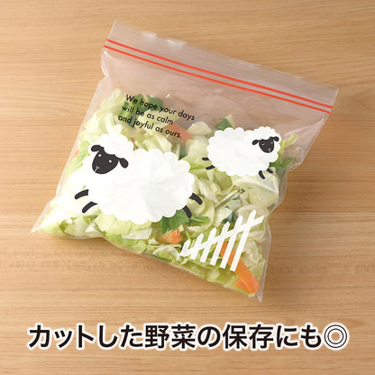 福福ジッパーバッグ 未（3枚入り）