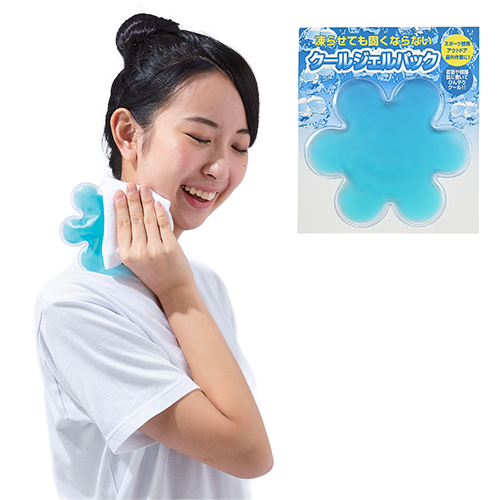 凍らせても固くならないクールジェルパック