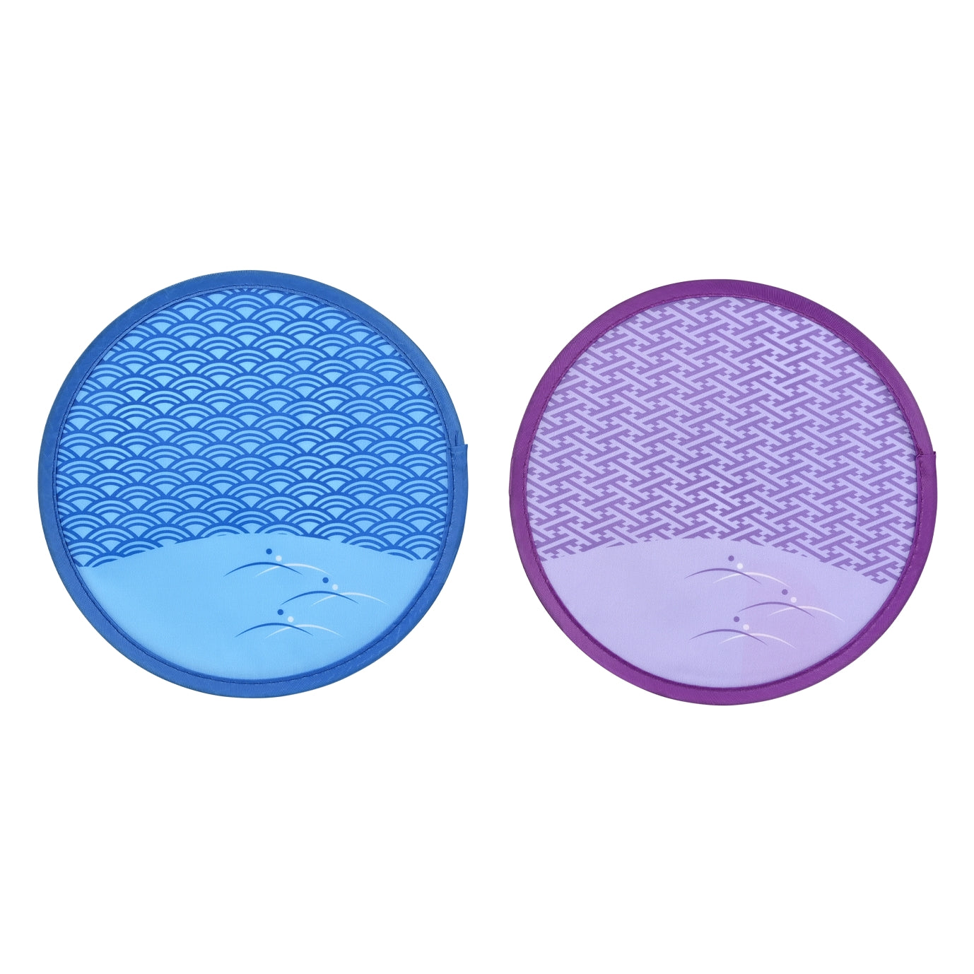 縁起柄コンパクト収納うちわ