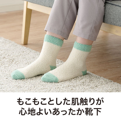 ひつじさん もこもこソックスはもこもことした肌触りが心地よいあったか靴下です