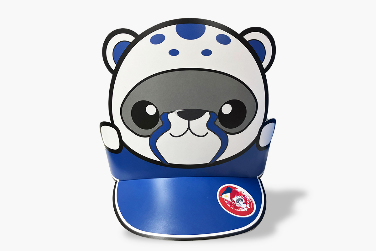 フルオリジナル可能！紙製サンバイザー