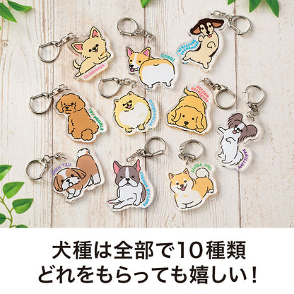 ディアドッグ アクリルキーホルダー