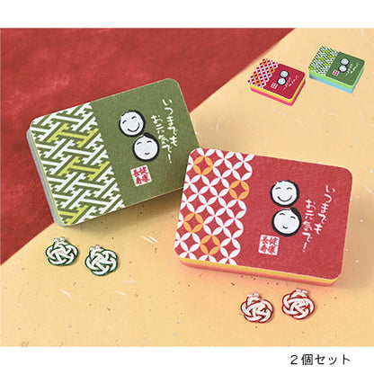 「健康長寿」キッチンスポンジ（2コ入セット）