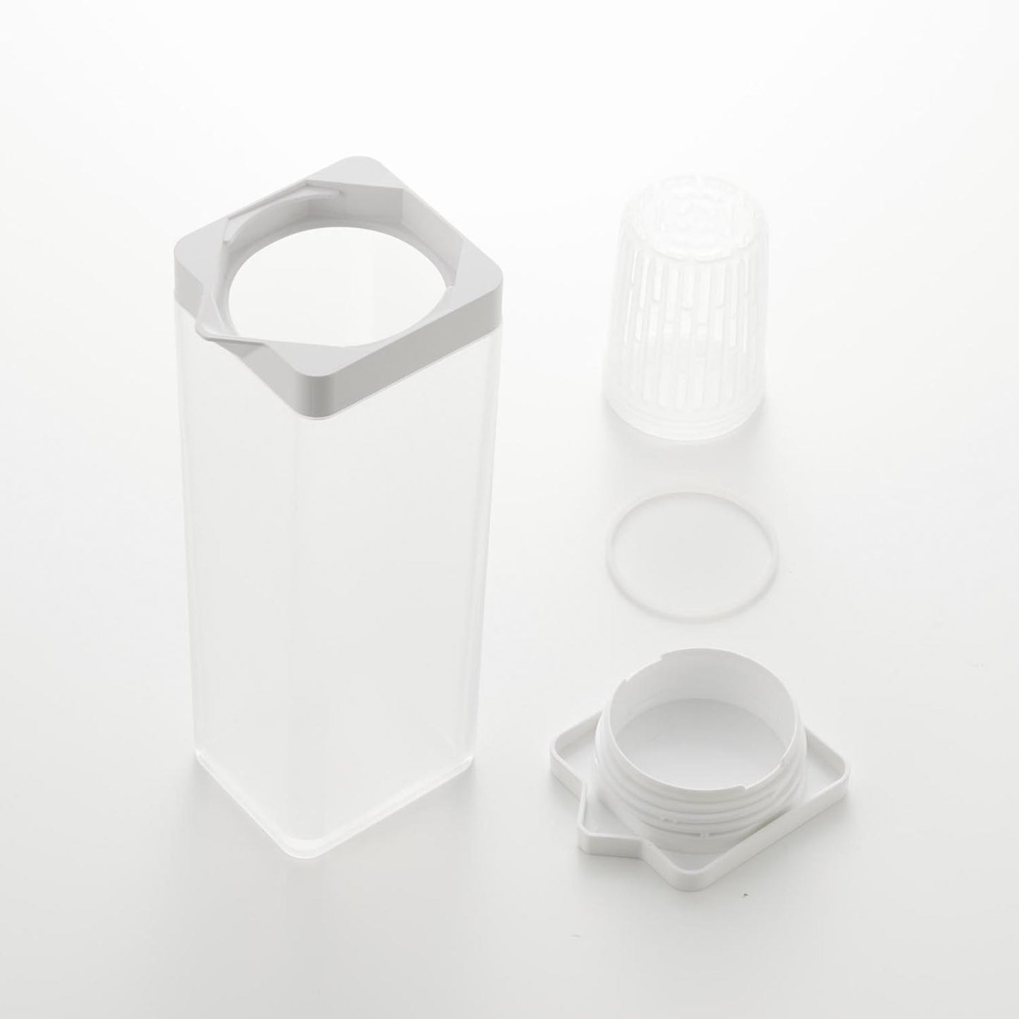 倒して置ける冷水筒 タワー ティーバッグ入れ付き