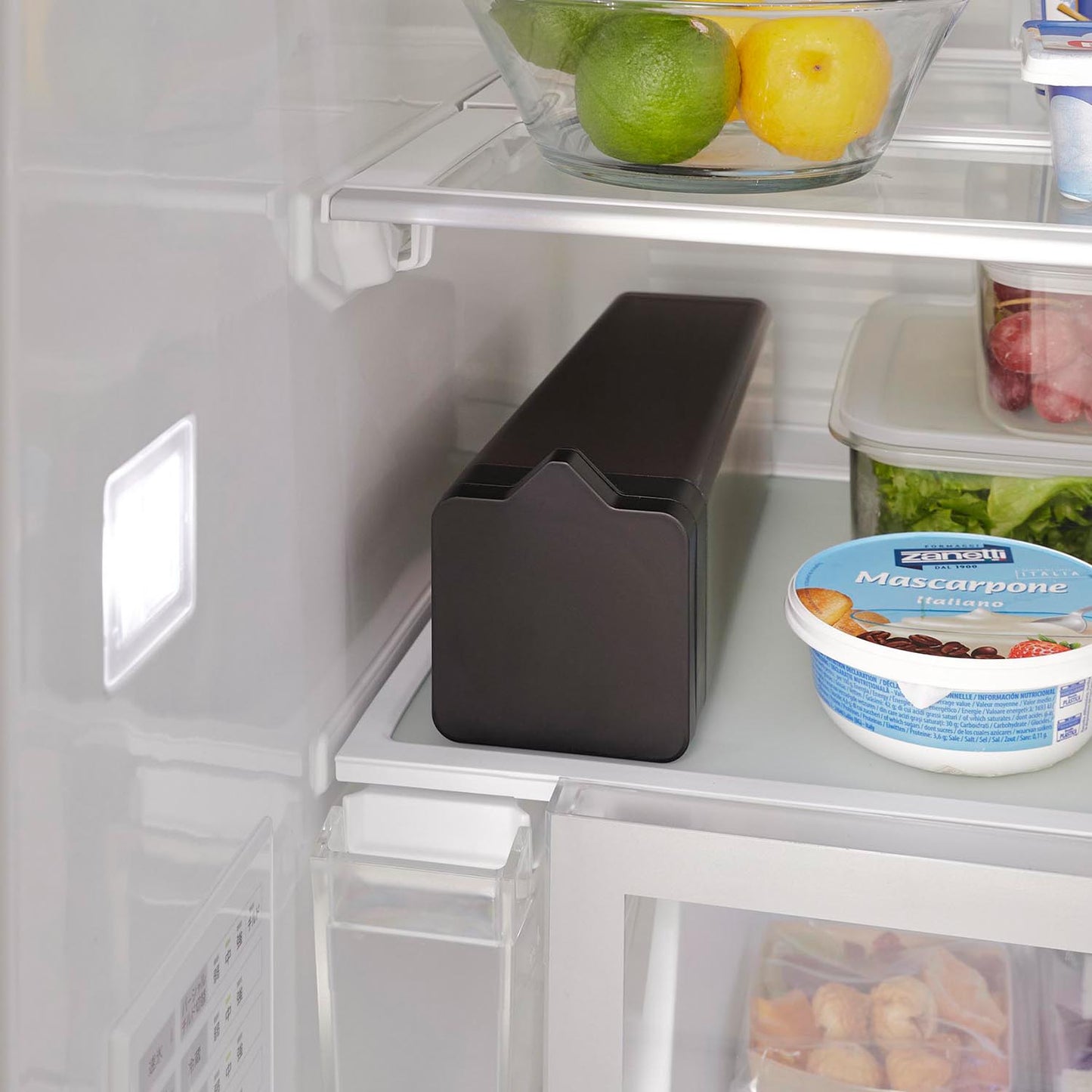 倒して置ける冷水筒 タワー ティーバッグ入れ付き