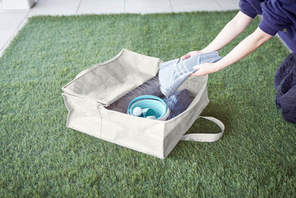 ポリエチレンシートポケット付きおもちゃ収納バッグ タワー