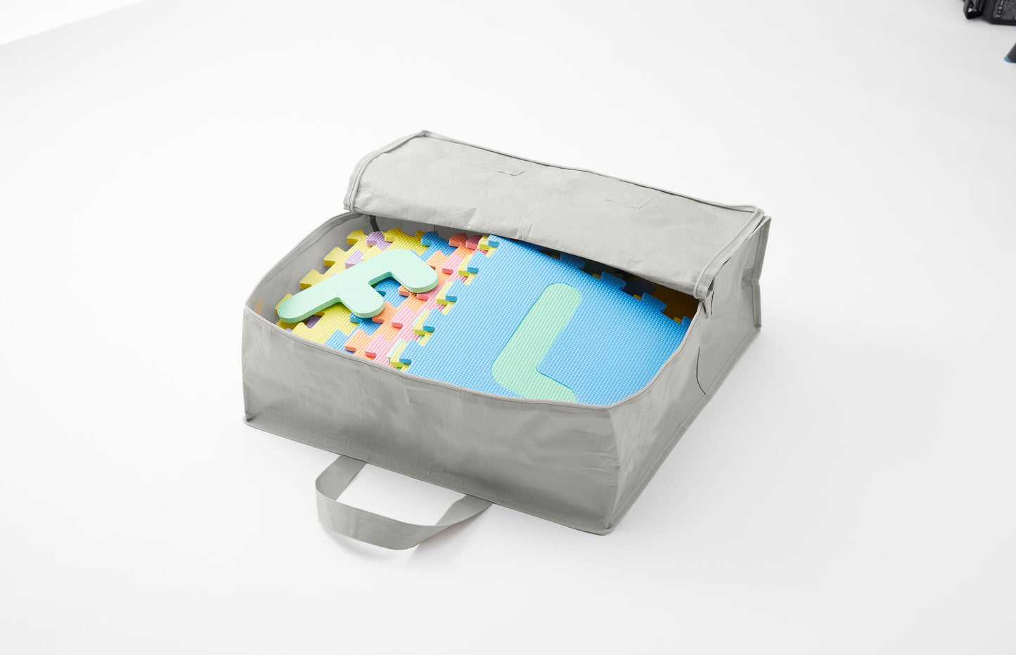 ポリエチレンシートポケット付きおもちゃ収納バッグ タワー