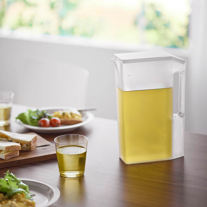 ハンドル付きスリム冷水筒 タワー ２Ｌ