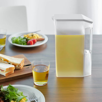 ハンドル付きスリム冷水筒 タワー ２Ｌ