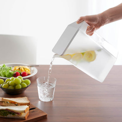 ハンドル付きスリム冷水筒 タワー ２Ｌ