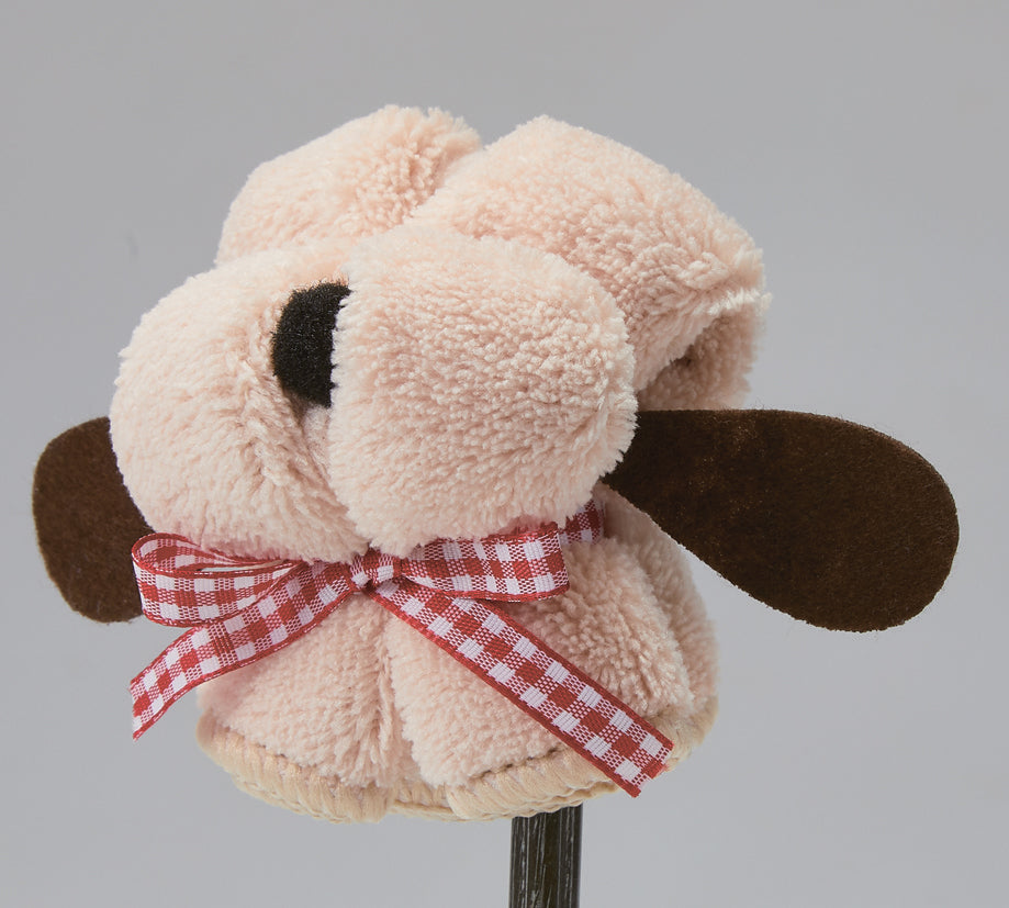 ＜FUWARI>わんわんタオルハンカチ