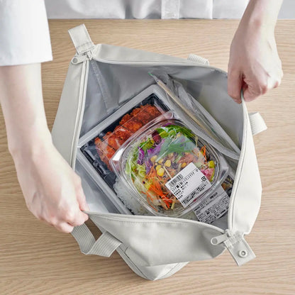 スーパー・コンビニ弁当がそのまま入る洗えるお弁当バッグ タワー